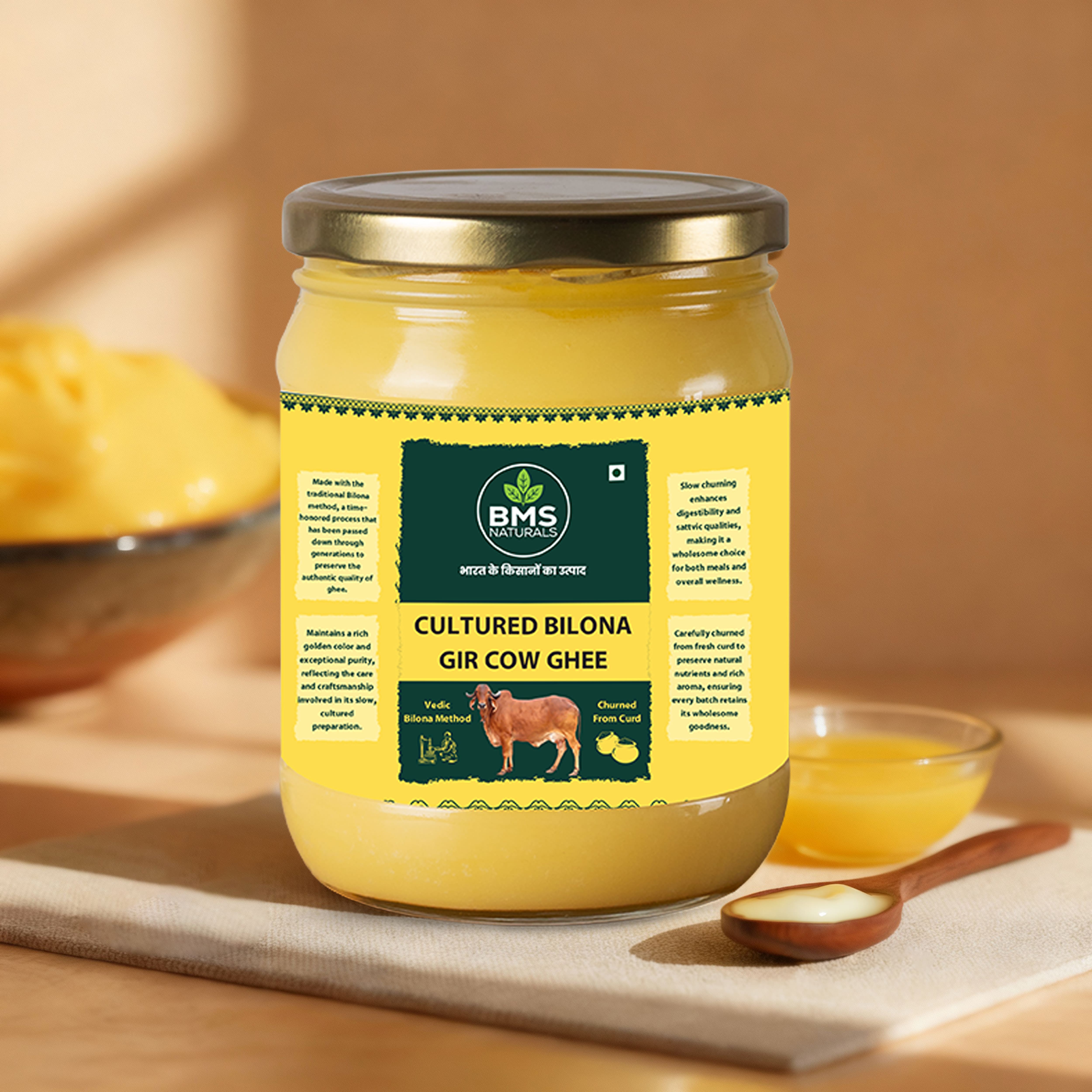 BMS Naturals Ghee – Rich Taste, Pure Goodness